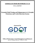 Extended Field Testing and Enhancement of a Portable Pedestrian and Cyclist Detection System