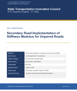 Secondary Road Implementation of Stiffness Modulus for Unpaved Roads