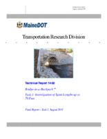BridgeinaBackpackTM Task 1  investigation of span lengths up to 70 feet