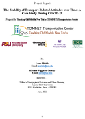 The Stability of TransportRelated Attitudes Over Time A Case Study During COVID19