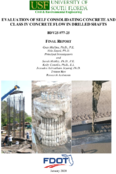 Evaluation of Self Consolidating Concrete and Class IV Concrete Flow in Drilled Shafts