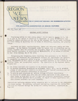Region VI News March 1951
