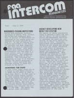 FAA Headquarters Intercom JulyDecember 1979
