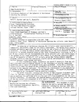 Preliminary Analyses of the Behavior of Reinforced Concrete Box Culverts