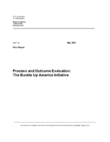 Process and Outcome Evaluation The Buckle Up America Initiatives