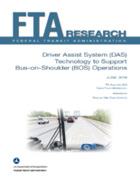 Driver Assist System DAS Technology to Support BusonShoulder BOS Operations
