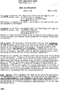 Status List Civil Air Regulations