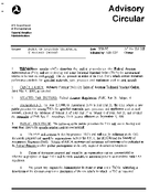 AC 20110J Index of Aviation Technical Standard Orders