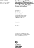 Gas ChromatographicMass Spectrometric Differentiation of Atenolol Metoprolol Propranolol and an Interfering Metabolite Product of Metoprolol