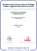 Evaluation of Hpile Corrosion Rates for WI Bridges Located in Aggressive Subsurface Environments