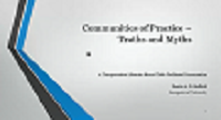 Communities of Practice Truths and Myths
