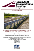 Design and Evaluation of Transition for TxDOT MASH Test Level 4 TL4 Guardrail System
