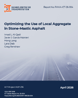 Optimizing the Use of Local Aggregate in StoneMastic Asphalt