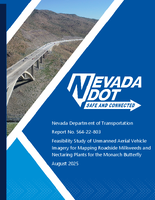 Feasibility Study of Unmanned Aerial Vehicle Imagery for Mapping Roadside Milkweeds and Nectaring Plants for the Monarch Butterfly