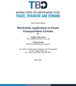 Blockchain Application on Smart Transportation Systems