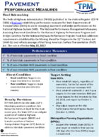 Pavement Performance Measures Final Rulemaking