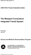 The Westport Connecticut Integrated Transit System Service and Methods Demonstration Program