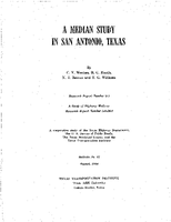 A Median Study in San Antonio Texas