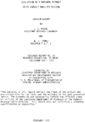 Evaluation of a drainage blanket in an asphalt shoulder section  interim report