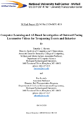 Computer Learning and AIBased Investigation of Outward Facing Locomotive Videos for Trespassing Events and Behavior