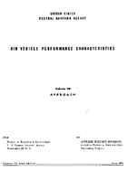 Air Vehicle Performance Characteristics Volume III Approach