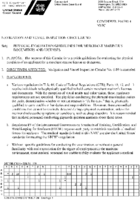 Physical Evaluation Guidelines for Merchant Mariners documents and licenses