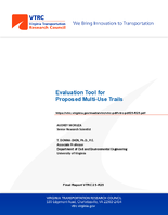 Evaluation Tool for Proposed MultiUse Trails