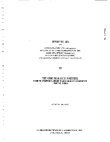 Petrographic Examination of Concrete Cores Taken from the Ohio Strategic Highway Research Program SHRP Specific Pavement Studies Test Road