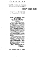 Part 60 Regulation No SR453 Recession Of Special Civil Air Regulation
