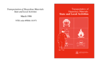 Transportation of hazardous materials  state and local activities