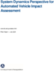 System Dynamics Perspective for Automated Vehicle Impact Assessment