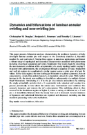 Dynamics and Bifurcations of Laminar Annular Swirling and NonSwirling Jets