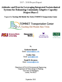 Attitudes and Trust in Leveraging Integrated Sociotechnical Systems for Enhancing Community Adaptive Capacity Phase I