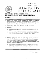 AC 214B Special Flight Permits for Operation of Overweight Aircraft