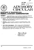 AC 150534020 Installation Details and Maintenance Standards for Reflective Markers for Airport Runway and Taxiway Centerlines