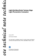 LightEmitting Diode Taxiway Edge Light Photometric Evaluation