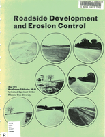 Roadside Development and Erosion Control