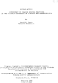 Efficiency of erosion control practices of the Virginia Department of Highways and Transportation  interim report