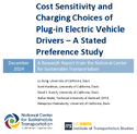 Cost Sensitivity and Charging Choices of Plugin Electric Vehicle Drivers  A Stated Preference Study