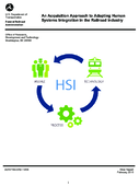 An Acquisition Approach to Adopting Human Systems Integration in the Railroad Industry