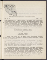 Region VI News March 1953