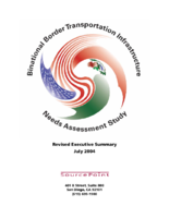 Binational Border Transportation Infrastructure Needs Assessment Study