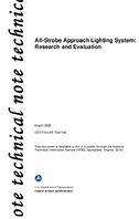 AllStrobe Approach Lighting System Research and Evaluation