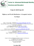 Highways and Wealth Distribution A Geospatial Analysis