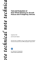 Test and Evaluation of RearWheel Steering for Aircraft Rescue and Firefighting Vehicles
