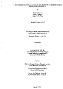A Recommended Texas Highway Department Pavement Design System Users Manual