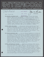 Federal Aviation Agency Intercom JulyDecember 1970