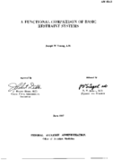 A functional comparison of basic restraint systems