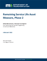 Remaining Service Life Asset Measure Phase 2