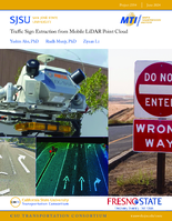Traffic Sign Extraction from Mobile LiDAR Point Cloud